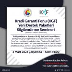 Kredi Garanti Fonu (KGF) Yeni Destek Paketleri Bilgilendirme Semineri